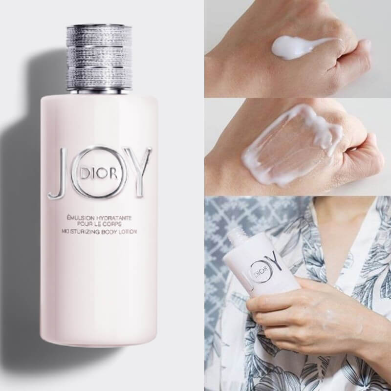 Dior Joy Body Lotion 20 ml  โลชั่นเนื้อน้ำนมอ่อนโยนอุดมด้วย Cotton Nectar และสารสกัดจากดอกมะลิ ให้ผิวชุ่มชื้นหอมติดทนนาน ใช้คู่กันกับน้ำหอม ให้กลิ่นหอมติดทนนานมากยิ่งขึ้น 